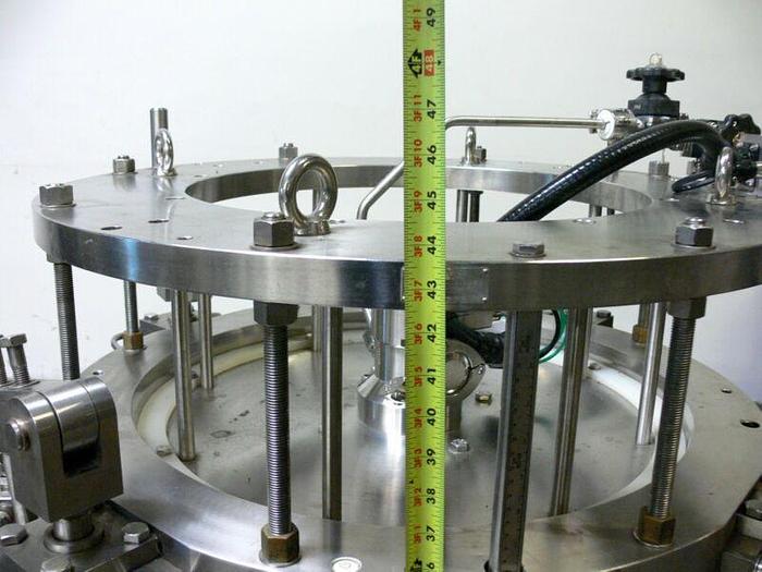 Used Millipore IPS600 x 200 Stainless Steel Chromatography Column 44PSI