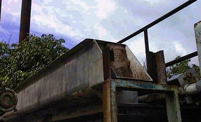 Used Filter, Belt, Vac, 8' X 24', 316 S/st, Eimco, 25 HP, #Z386602