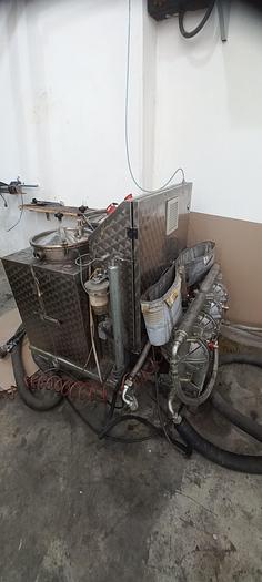 Used VEA Matrix M4s  solvent-less bi-component mixer used for flexible packaging