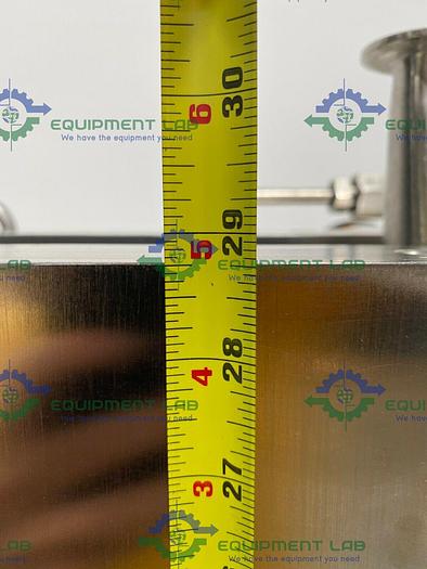 Used Pall Filtron 28 3/4" x 18 3/4" Cassete Filter Holder w/ Enerpac RCH-123 Cylinder