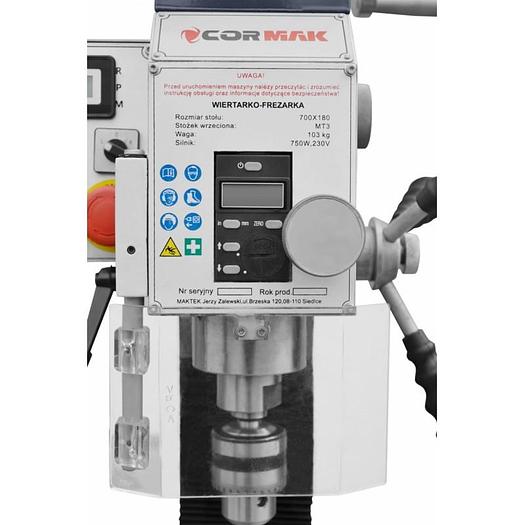 Cormak HK25A Vario 230V Milling & Drilling Machine