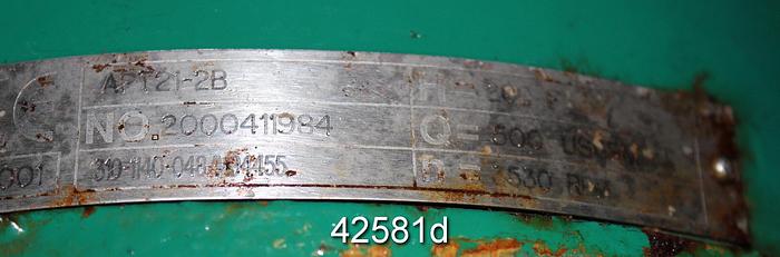 Used Sulzer APT 21-2b 4x2.5x8 Pump #42581