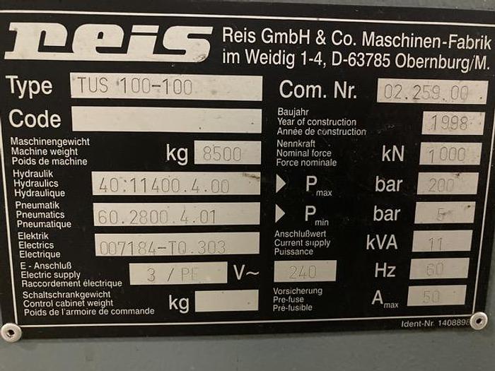 Used Press Die Spotting Hydraulic