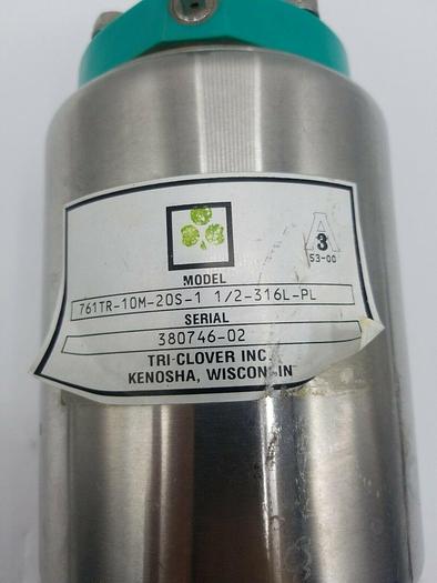 Used TRI CLOVER 761TR-10M-20S-1 1/2-316L-PL
