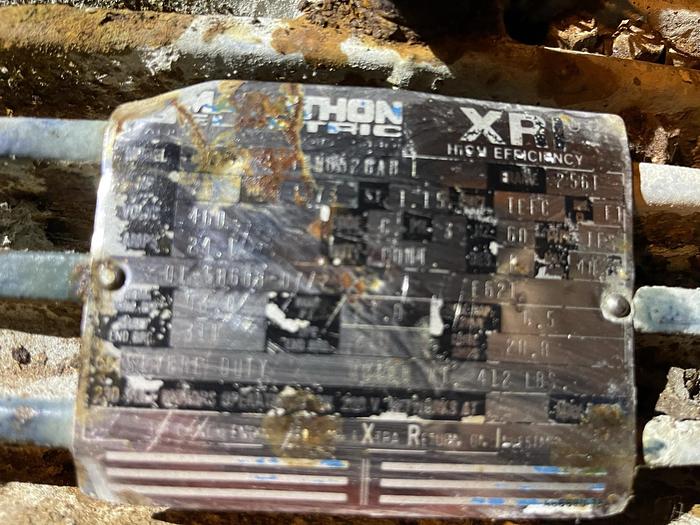 Used GOULDS MTX CENTRIFUGAL PUMP 40 HP