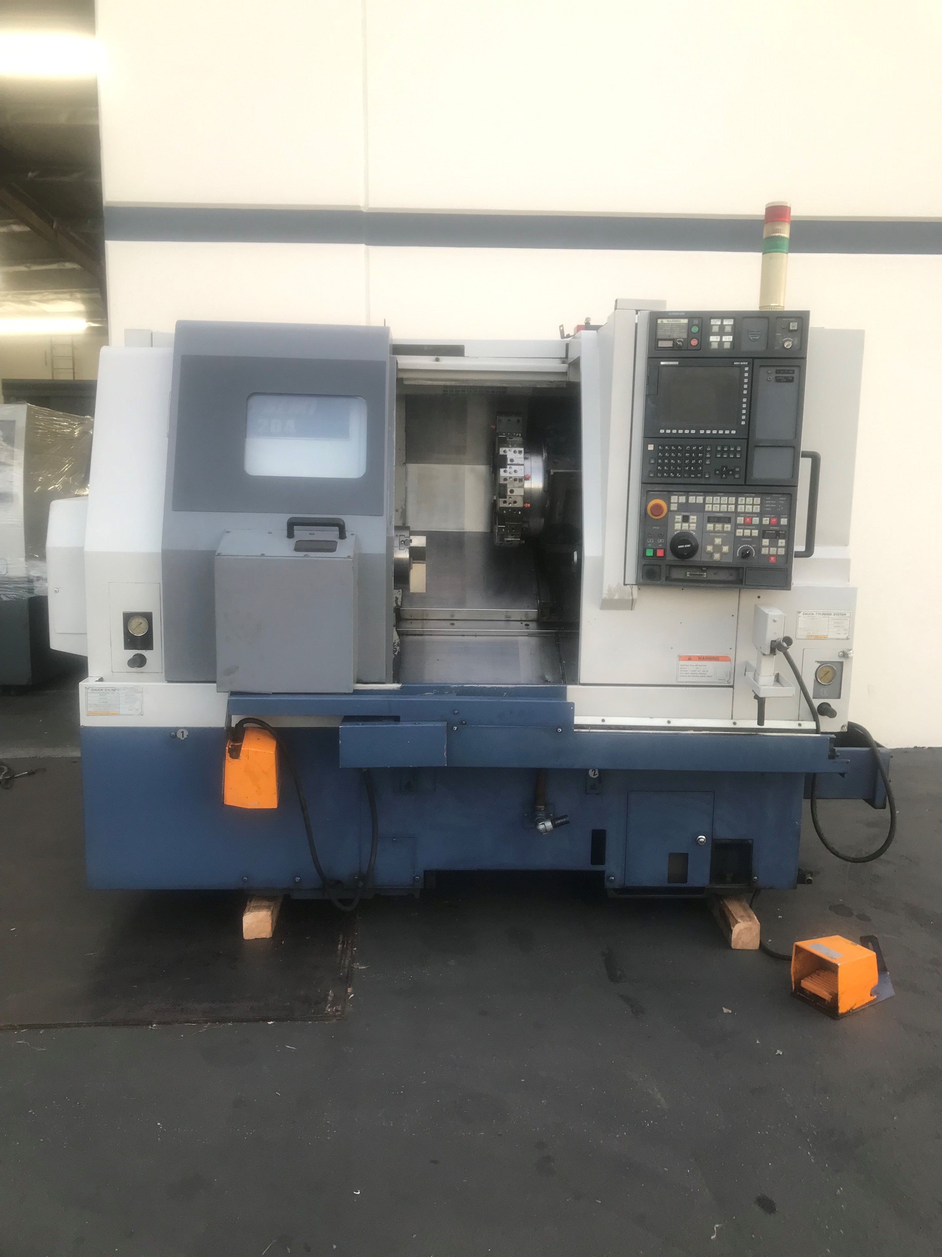 Used Mori Seiki SL-205S/500 CNC Turning Center W/ Sub Spindle 8.27" x 12.76" #6611 #2