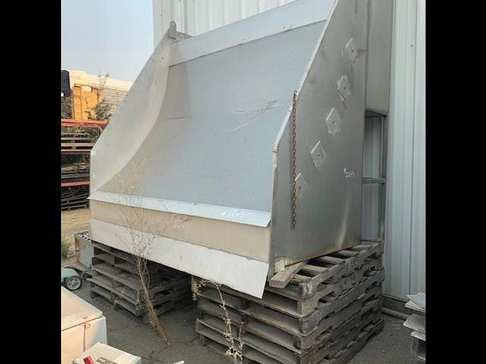 Used 8' Wide Parabolic Wastewater Screen