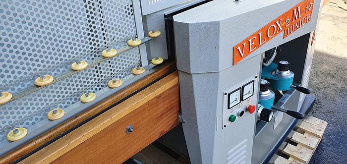 Used Zafferani S.R. L. Italy Zafferani Straight line edging machine Junior 2M/ 12