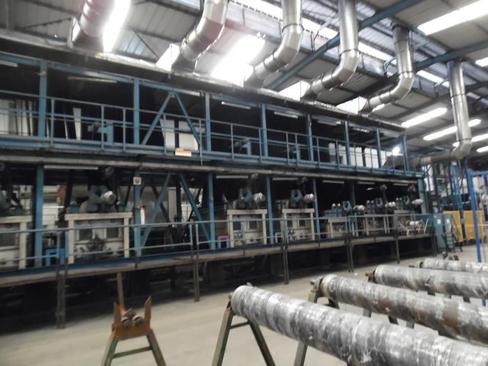 Used BENNINGER Indigo slasher dyeing line