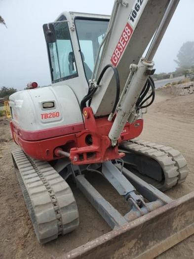 Used 2017 TAKEUCHI TB260C Mini Excavator