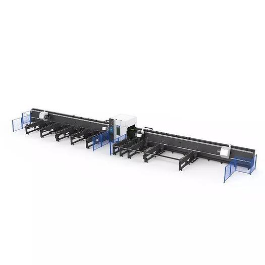 SF12038HT-Tube Laser Cutter Four-Chuck 7″-14.96″Dia.