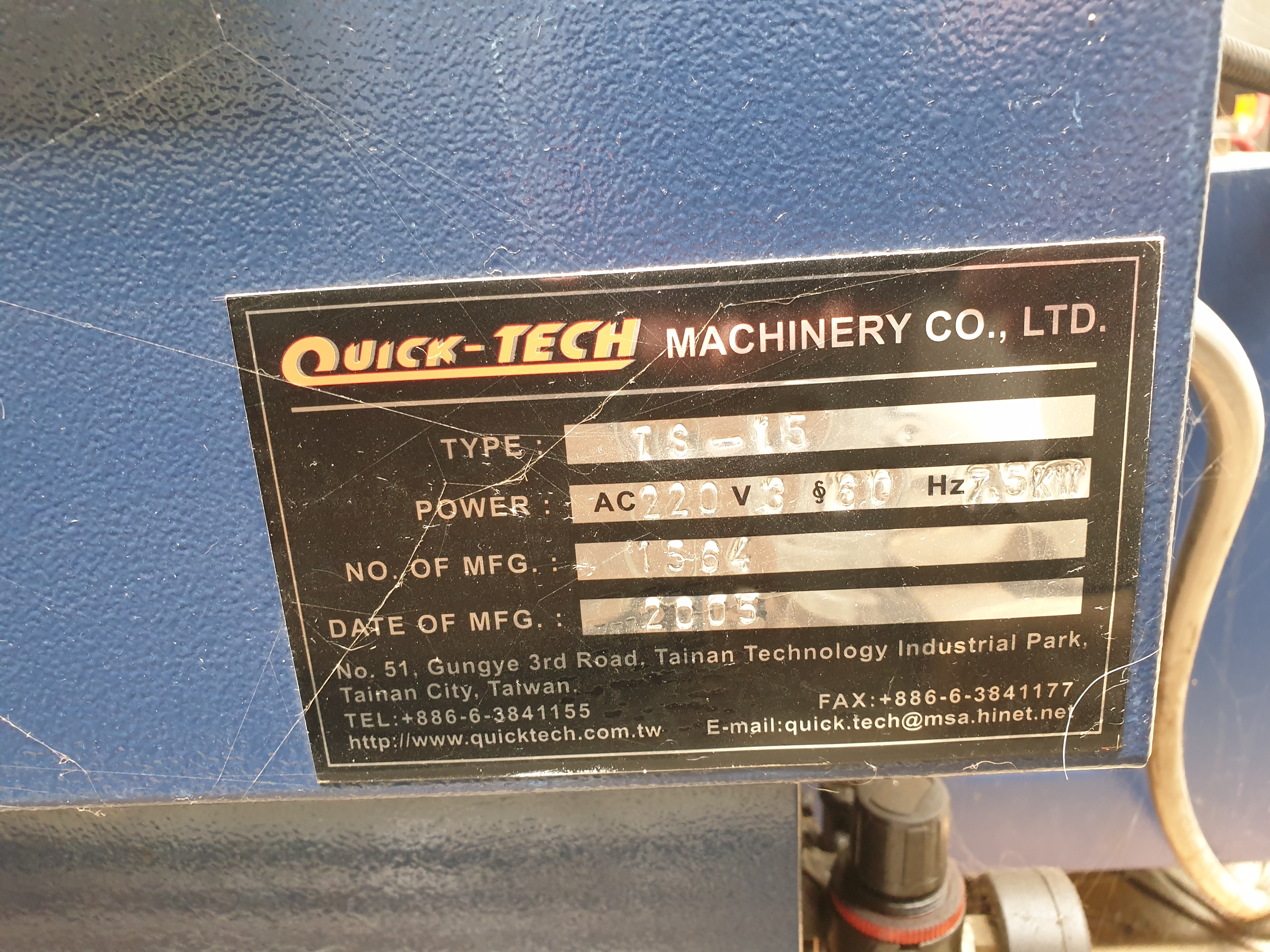 Usado 2005 QUICKTECH SMART TS15