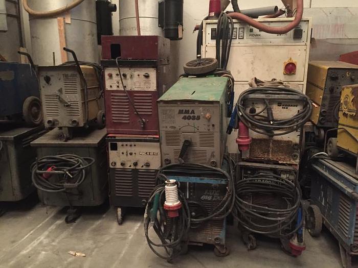 Usato SALDATRICI ELETTRODO (VENDO IN BLOCCO)