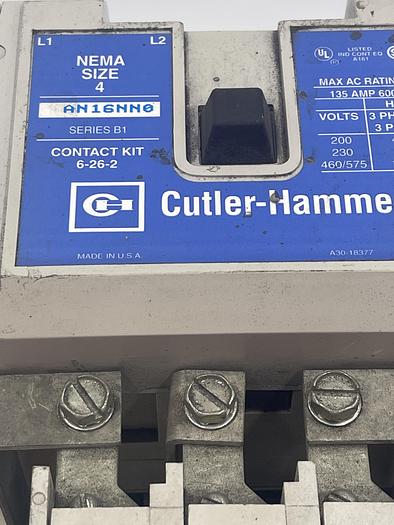 Used CUTLER HAMMER AN16NN0 Series B1
