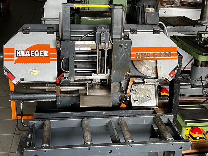 Gebraucht Bandsäge - Horizontal KLAEGER HBA S220