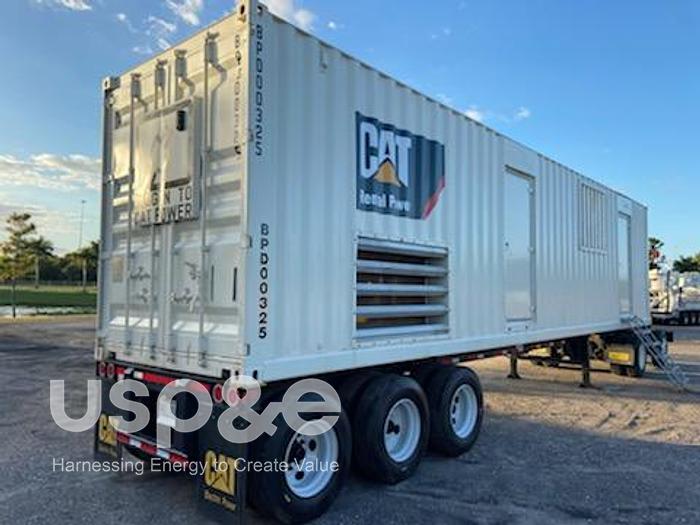 Refurbished 1.6 MW 2020 Used Caterpillar XQ2000 3516B Diesel Generator