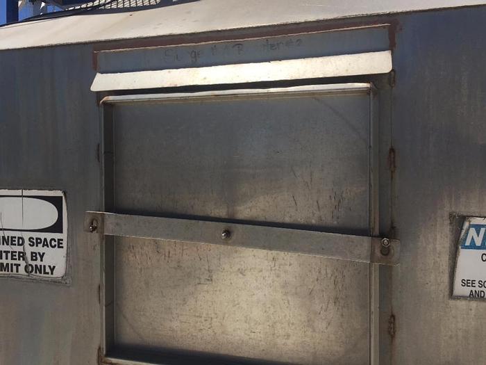 Used Bin, 400 CF, S/st, 7' X 7' x 9', S/st, Surge Bin (2) #S741113