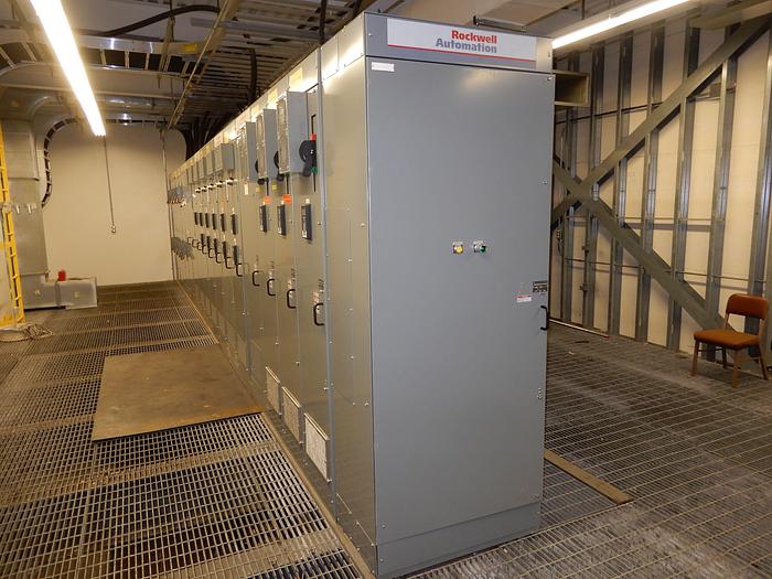 Used 180” (154” TRIM) FOURDRINIER PAPER MACHINE 2,200 FPM NEW DRIVE SYSTEM IN 2008 (PM #3) #43994