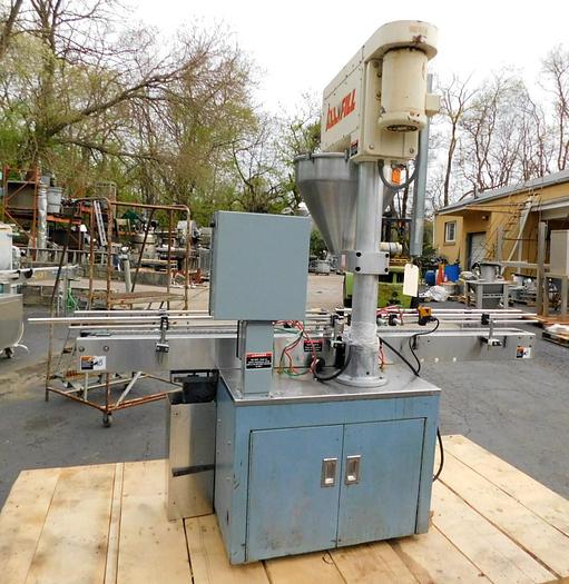 Used ALL-FILL CONVEYORIZED POWDER FILLER - MODEL B 400 (#9866)