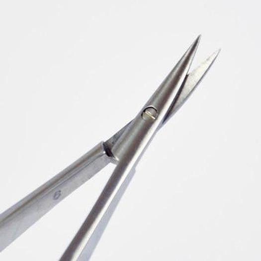 CISEAUX VANNAS MICRO CORNEE CRB.P/P.8CM