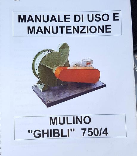 Usato Mulino Turbina, GHIBLI modello 750/4