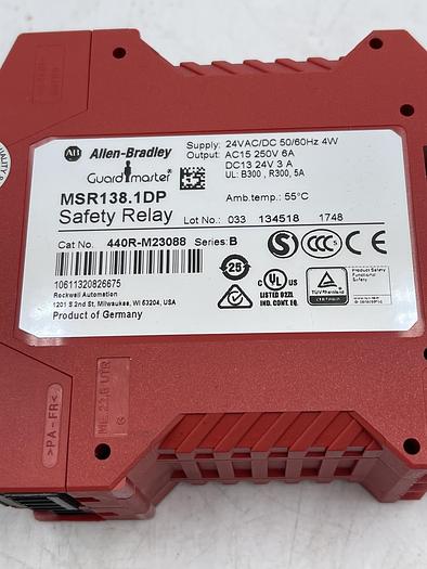 Used Allen-Bradley 440R-M23088 Ser.B 