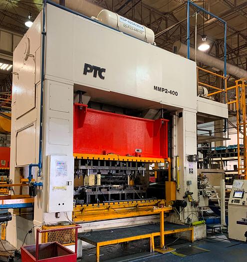 Used 400 ton PTC 120"x60" SSDC Stamping Press
