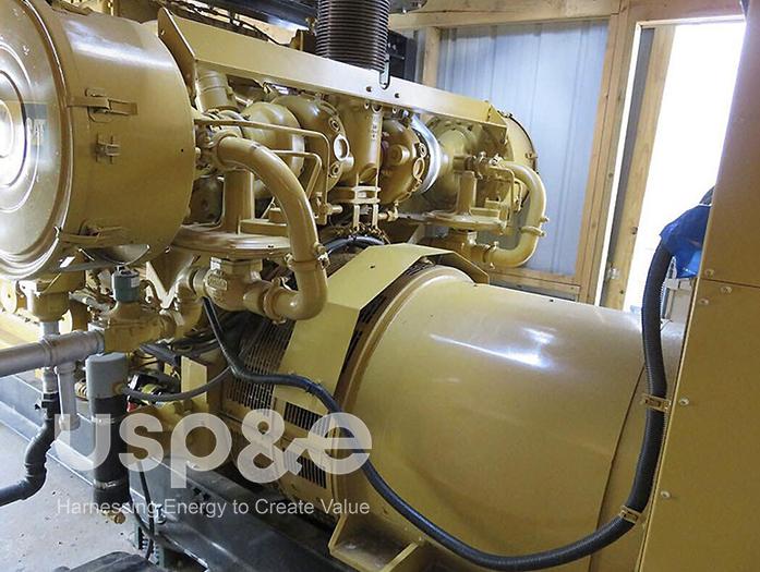 Used 0.9 MW 1998 Used Caterpillar G3516LE Natural Gas Generator Sets