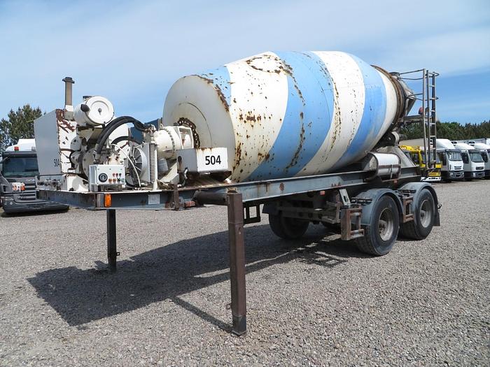 Meget god 2004 Müller Mitteltal 2 AKSLET STETTER 10 CBM BETONTRAILER