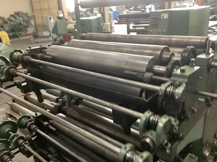 Used 31" W&H ALINA X 3 COLOR PRINTER FLEXOGRAPHIC PRINTING PRESS - PENDING