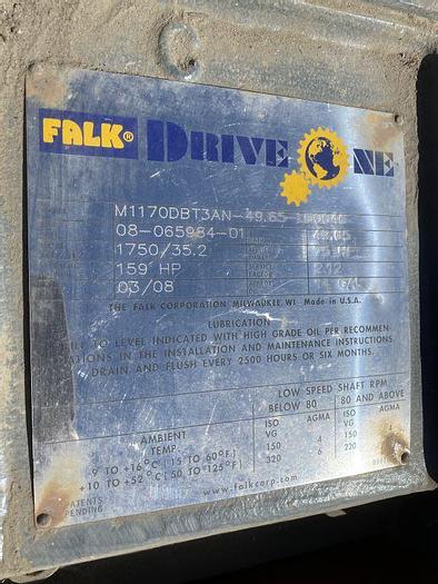 Refurbished Falk/ Mclanahan Hand Conveyor Drive Assembly for Feeder Breaker