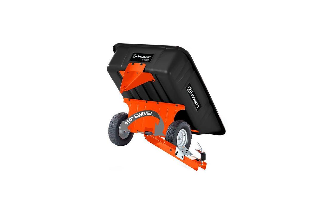 10' Poly Swivel Dump Cart