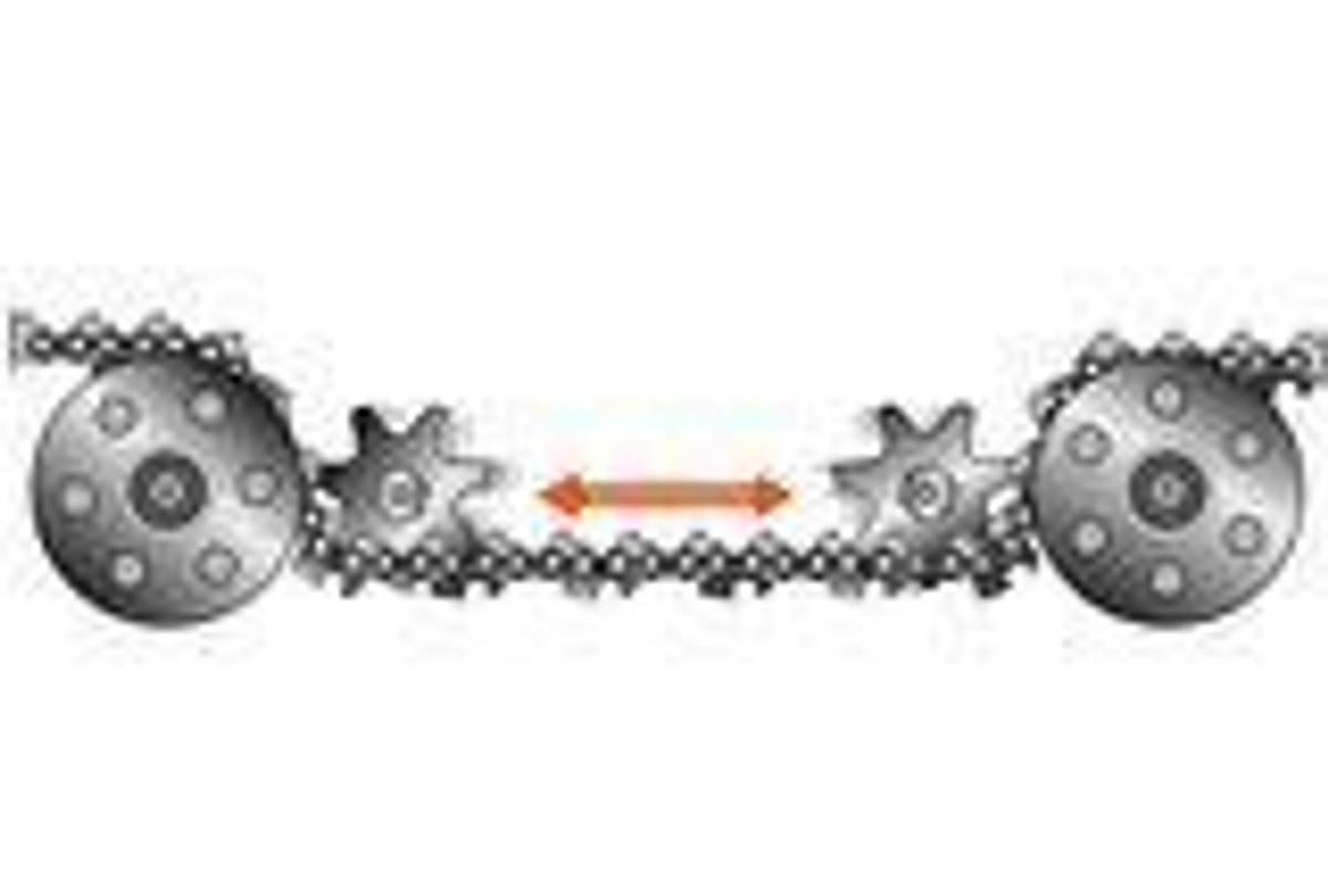 Saw chain X-CUT C35 Chisel .325" 1,5 mm