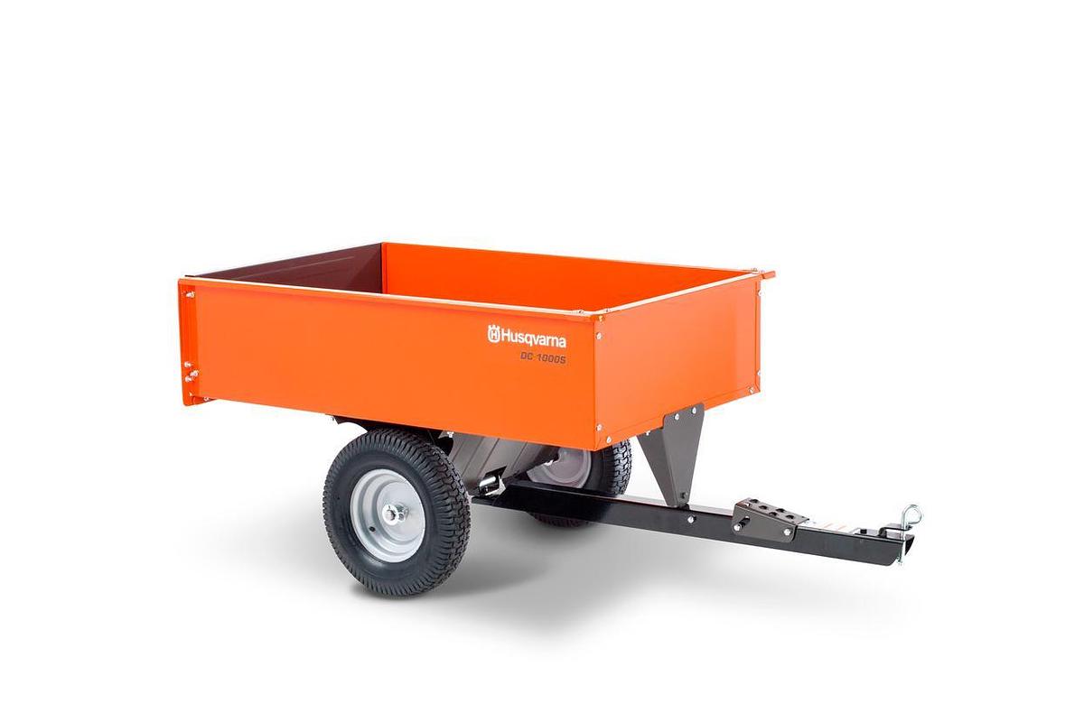 12 Cu. Ft. Steel Swivel Dump Cart
