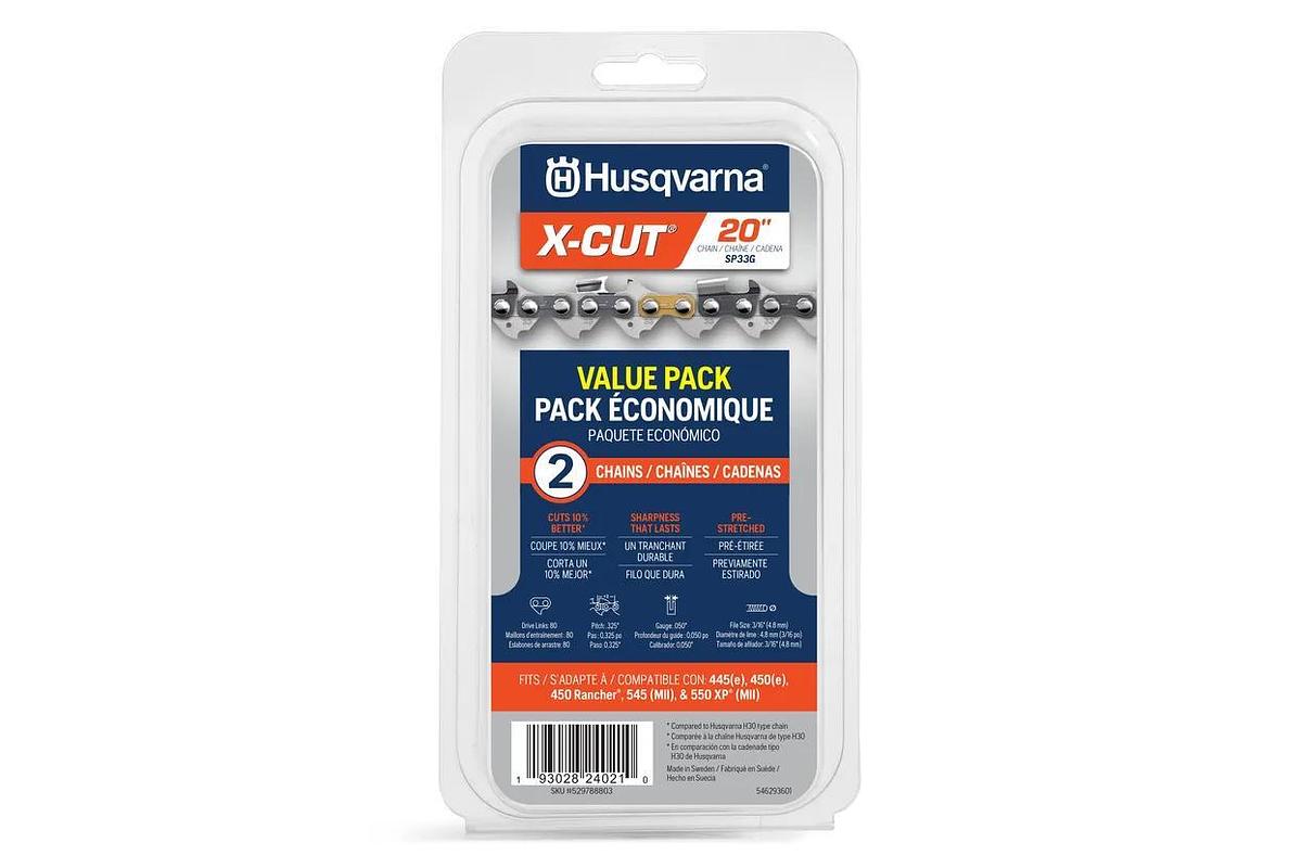 Saw chain X-CUT SP33G Semi chisel PIXEL .325" 1.3 mm - 2 Pack