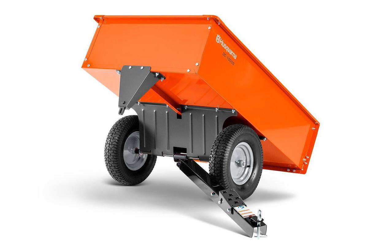 12 Cu. Ft. Steel Swivel Dump Cart