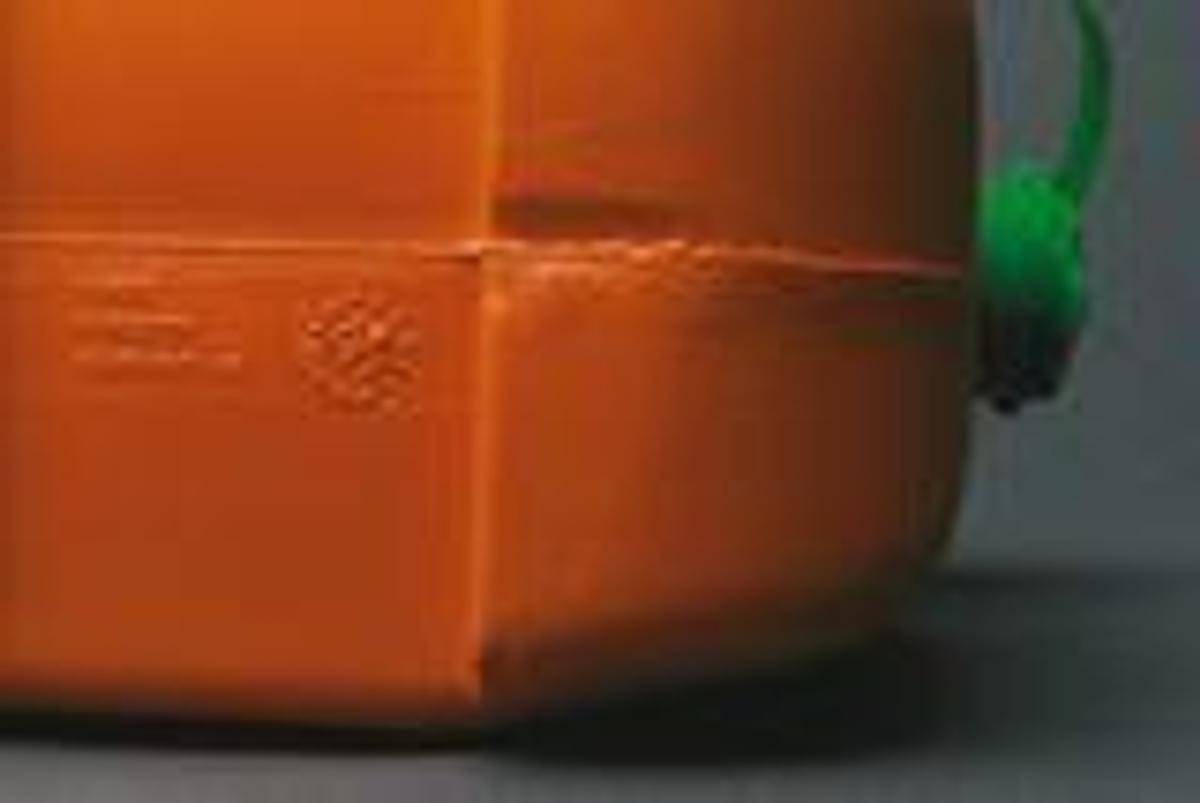 Petrol can 6 litres, orange