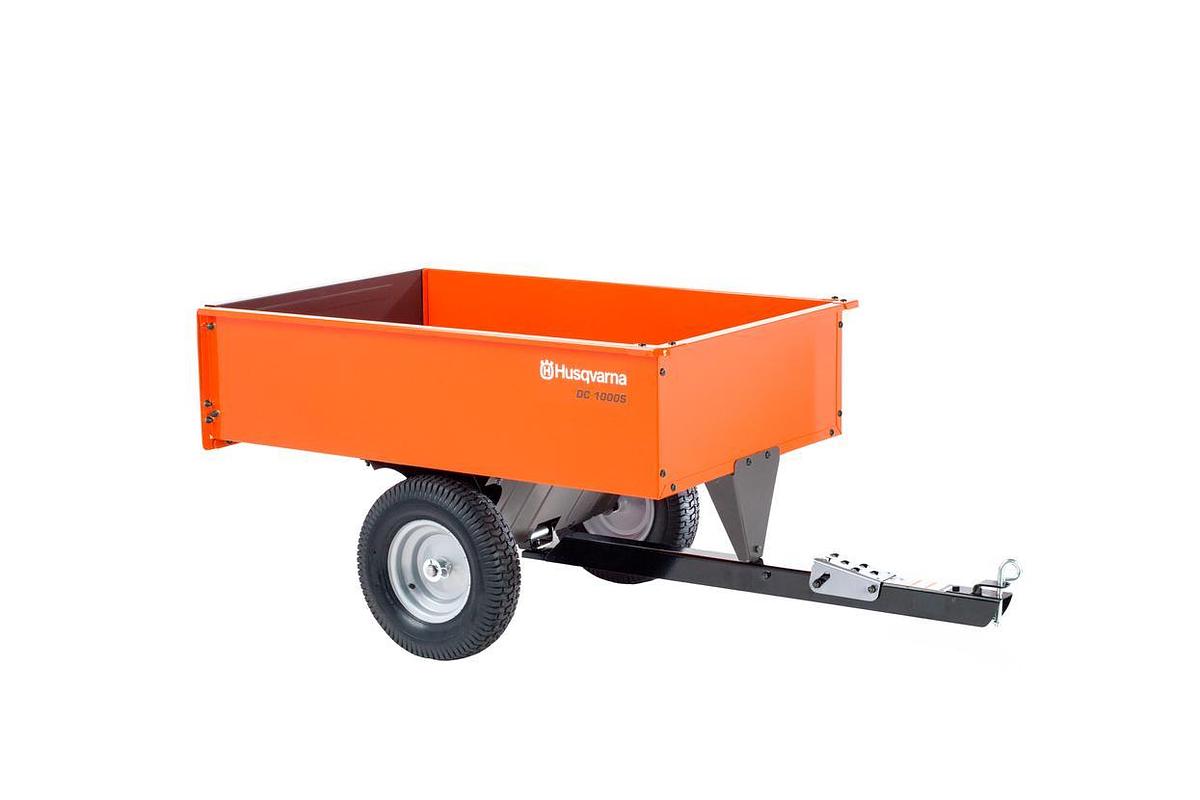 12 Cu. Ft. Steel Swivel Dump Cart