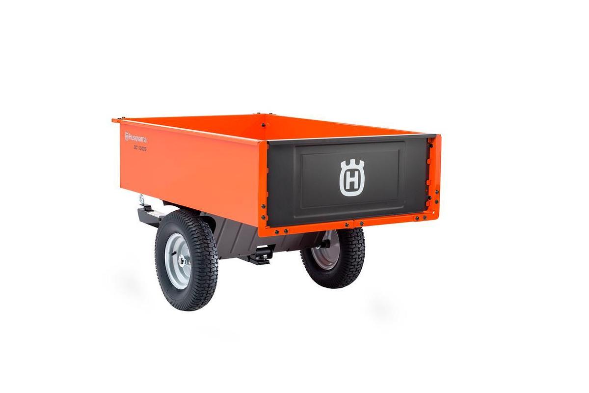 12 Cu. Ft. Steel Swivel Dump Cart