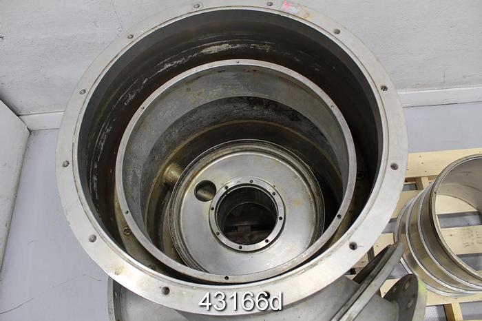 Used Voith Size 11 Pressure Screen, Stainless Steel Housing #43166