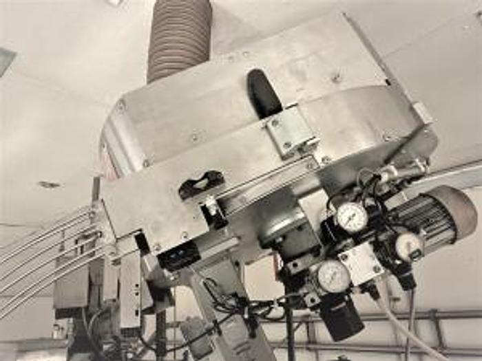 Used Bertolaso ROPP cap hopper/delivery system