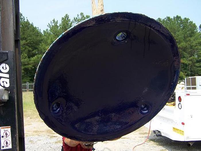 Used Pfaudler Glass Lined Vacuum Receiver Cover for Model VR42-300-25