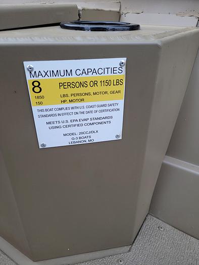 2023 G3 20CCJ Jet Tunnel Hull (Desert Brown)