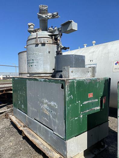 Used Littleford Model W-600 high intensity mixer with 600 liter capacity