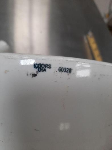 Used Lab, Glassware, Coors Tek, Mortar & Pestle, 1900 mL #S744396