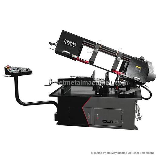 JET ELITE EHB-1018VM 10 x 18 Semi-Auto Variable Speed Dual Mitering Saw 891070