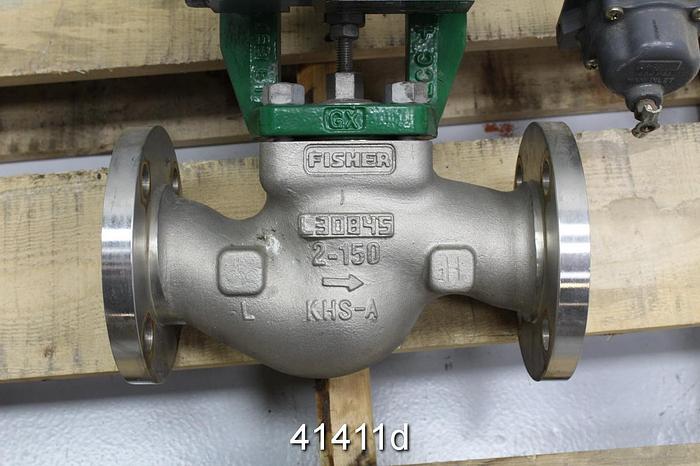 Unused Fisher Design GX 2" Steam Valve #41411