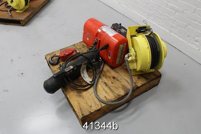 Used Columbus Mckinnon Model R Crane, Cap 2 Ton #41344