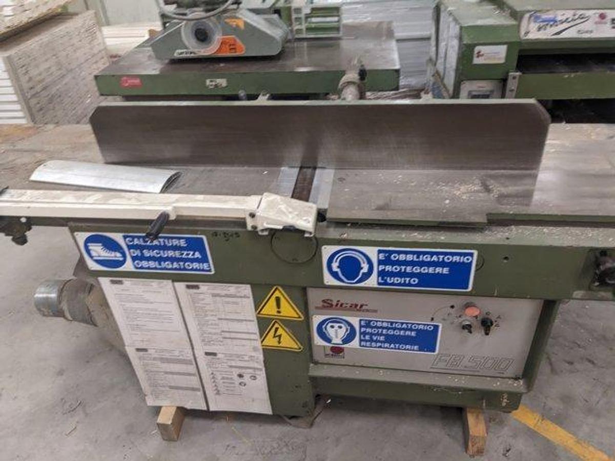Used Pialla a filo Sicar - Surface SICAR PB500