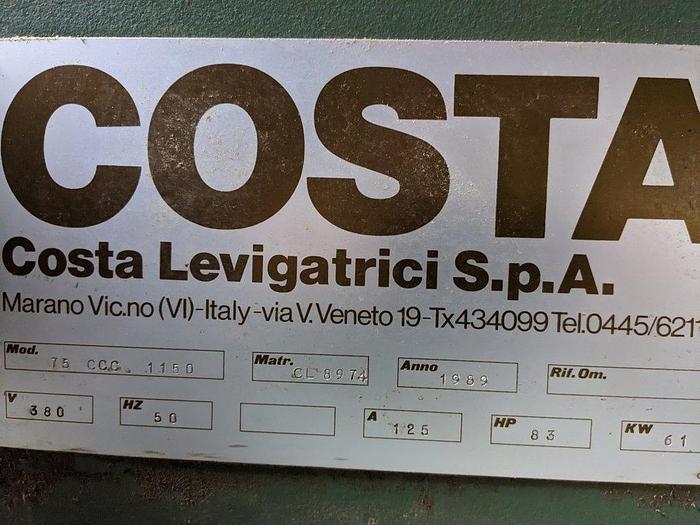 Usato 1989 Costa 75 CCC 1150